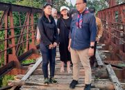 Berkat Kolaborasi Aksi Bersama dan Pemkab Kendal, Jembatan Gantung di Dukuh Pidik Desa Wonosari akan Diperbaiki