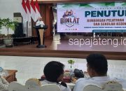 Binlat TNI-Polri Kedinasan Angkatan I di Kawasan Produksi Widuri Pegandon Resmi Ditutup Bupati