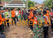Dandim 0715/ Kendal Pimpin Apel Penanganan Laka Air di Desa Getas Singorojo, Ini yang Disampaikan