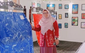 Didampingi Tim Kreatif Usahid Surakarta, Puluhan Anak Autis Adakan Pameran