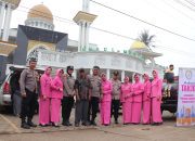Polsek Singorojo Santuni 67 Anak Yatim di Desa Trayu dan Desa Kertosari