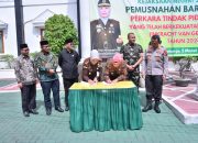 Kejari Sukoharjo Musnahkan Barang Bukti Narkotika, Ini Rinciannya