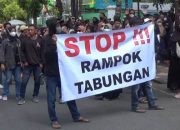 Ratusan Nasabah Eks PD BKK Kembali Unjuk Rasa, Tuntut Uang Rp 52 Miliar Segera Dicairkan