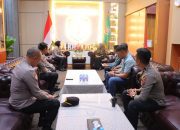 Kapolres Kendal, AKBP Ratna Quratul Ainy Sambangi Bupati