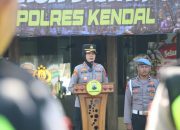 Memasuki Puncak Kemarau, Polres Kendal Gelar Apel Siaga Cegah Kebakaran Hutan dan Lahan