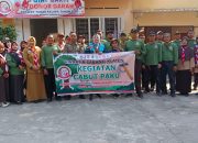 Sambut Estafet Tunas Kelapa Kwarda Jateng, Kwarcab Klaten Aksi Cabut Paku di Pohon