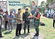 Tim Wasev Tinjau TMMD di Desa Parangjoro dengan Didampingi Plt Bupati Sukoharjo