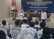 Bupati Lakukan Penandatanganan Nota Kesepakatan dengan Kantor Pertanahan Kabupaten Kendal