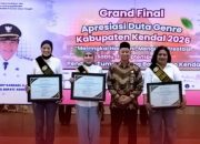 Bupati Kendal Buka Acara Grand Final Apresiasi Duta Genre, Ini yang Disampaikan