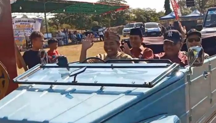 Bupati Kendal Ikut Berkeliling di Acara Bodri Culture Festival Ke-6 Desa Magersari